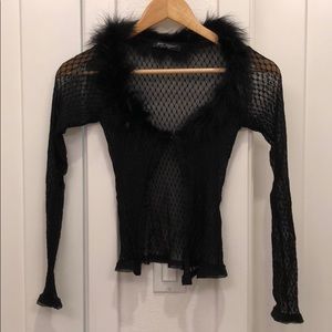 Besty Johnson - lace cardigan